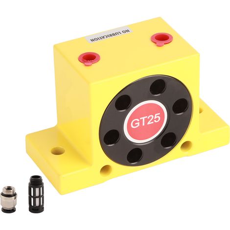 Gt25 Pneumatischer Vibrator, 1/4-zoll-gewinde-luftturbine, Mechanische Vibrationsplattform Für Industrielle Zuführung