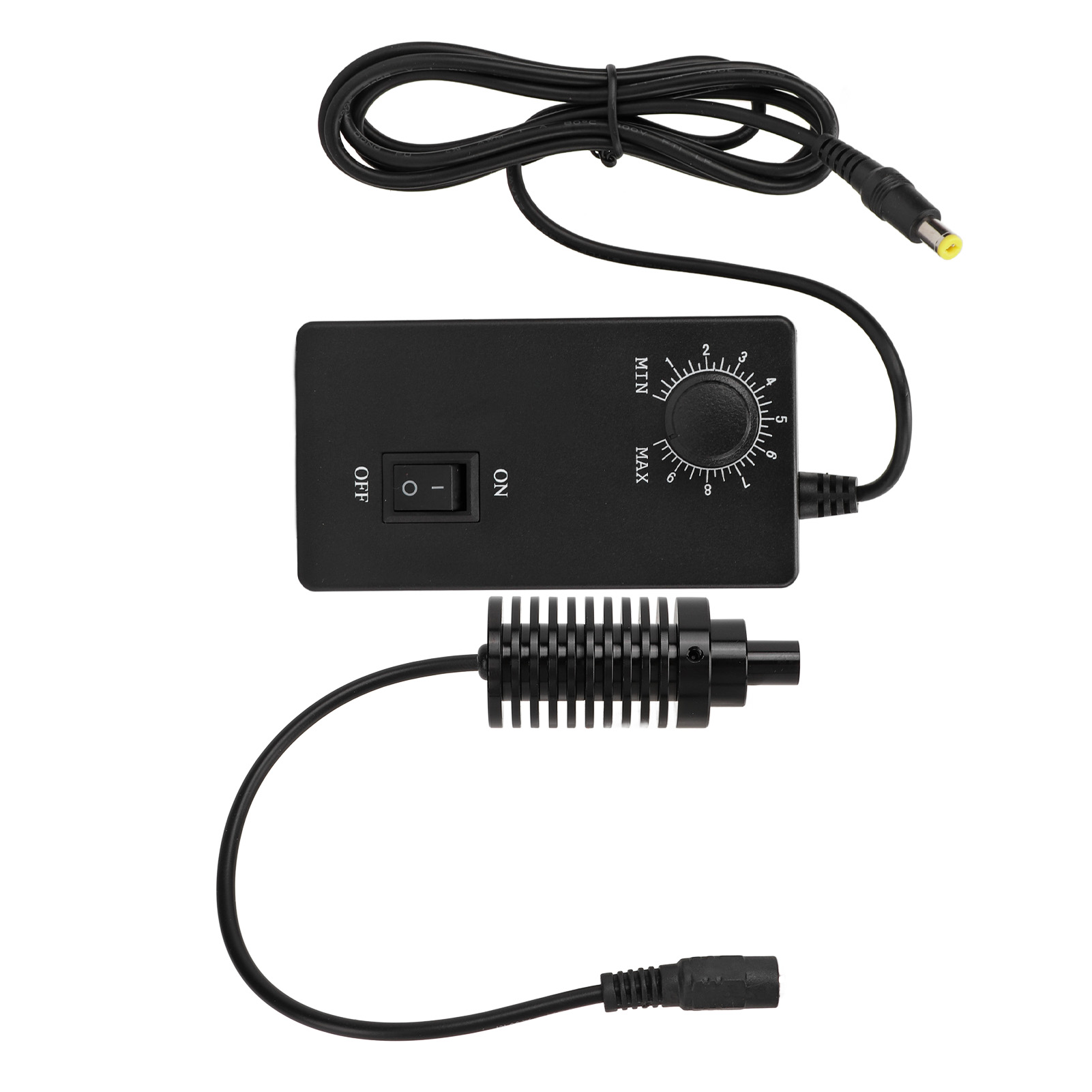Koaxialbeleuchtungsmikroskop Mit Weißer Led, Einstellbare Helligkeit, Verschleißfest, Effiziente Wärmeableitung, Netzteil Ac100v-240v, 10mm Durchmesser, Eu-stecker.