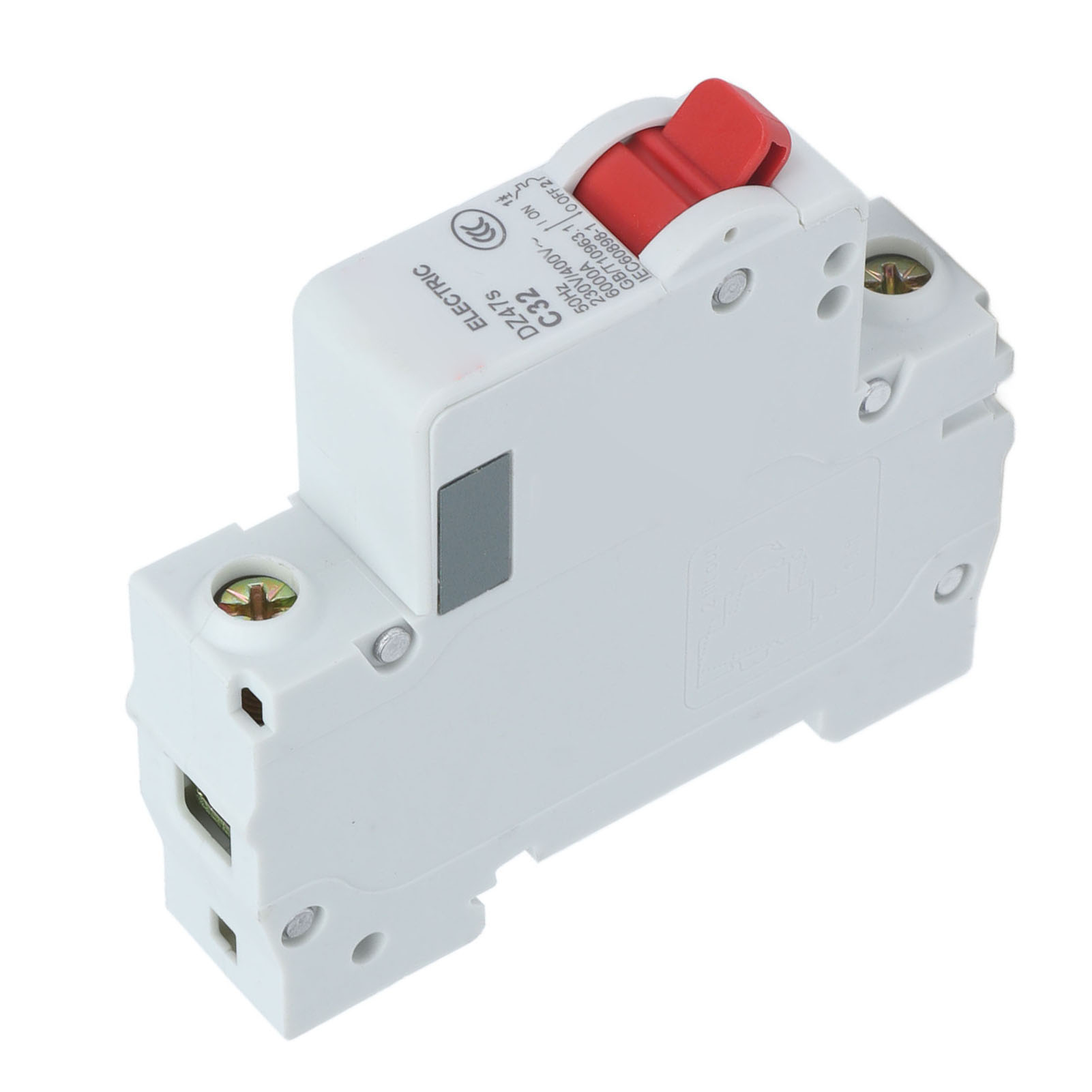 Modularer Leitungsschutzschalter 1p 32a 230v/400v, 6ka Abschaltvermögen, Din-schienenmontage, Niederspannung, Elektrischer Stromkreisschutz