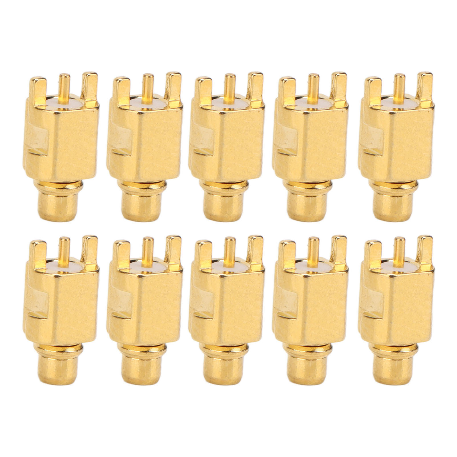 10 Mmcx Je 3-pin-lötstecker Für Die Reparatur Von Kopfhörerkabeln Auf Leiterplatten, Hifi-ersatzteile