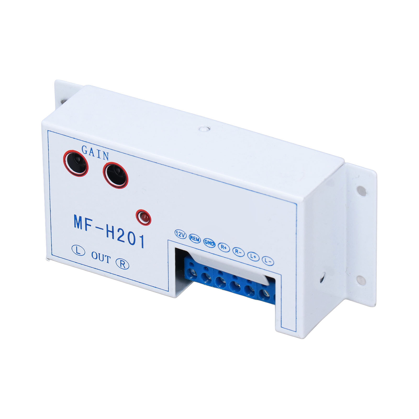 Einstellbarer Auf-/abwärts-audio-konverter Mit Verzögerungsfunktion, 12 V Dc, Mf-h201, Für Autoradios Und Fahrzeug-soundsysteme
