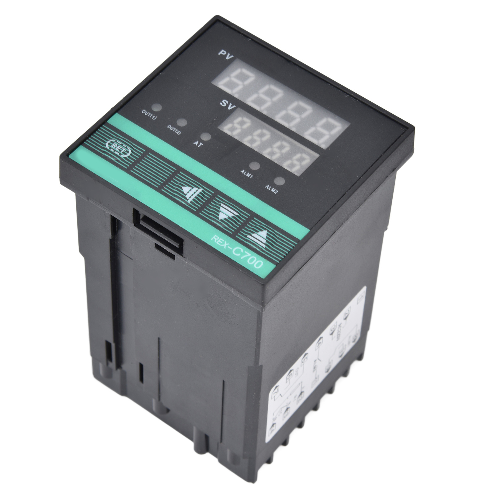 Rex-c700fk02-mxan Intelligenter Pid-temperaturregler, Ac220v Ac K Digitalthermostat, Präziser Digitaler Regler Für Heizung Und Kühlung, K-sonde, 220v.