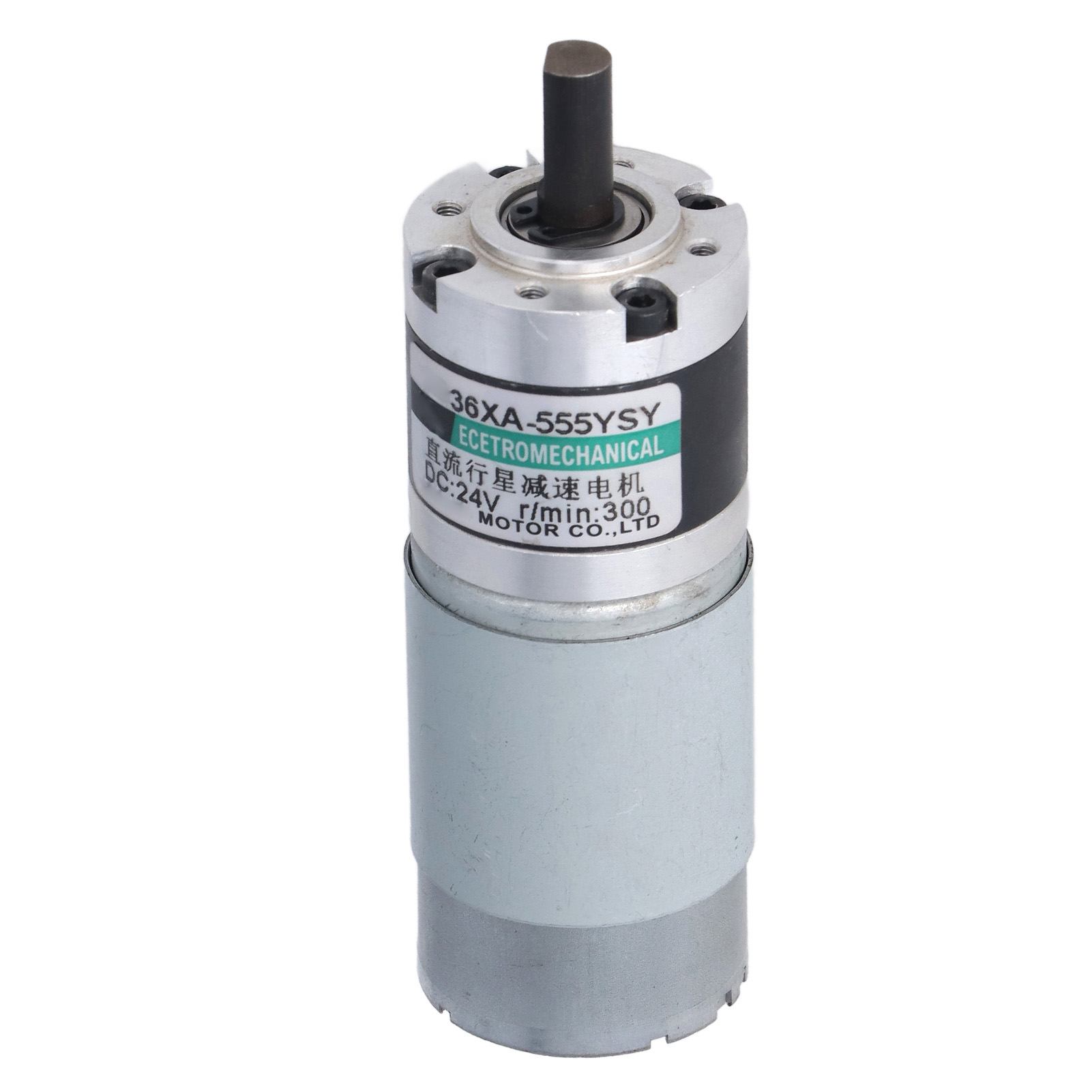 24-v-gleichstrom-planetengetriebemotor, 15 W, 300 U/min, Max. Drehmoment 34 Kg·cm, Bidirektionales Cw/ccw-mikrogetriebe, Kleiner Elektromotor Für Heimwerkerprojekte