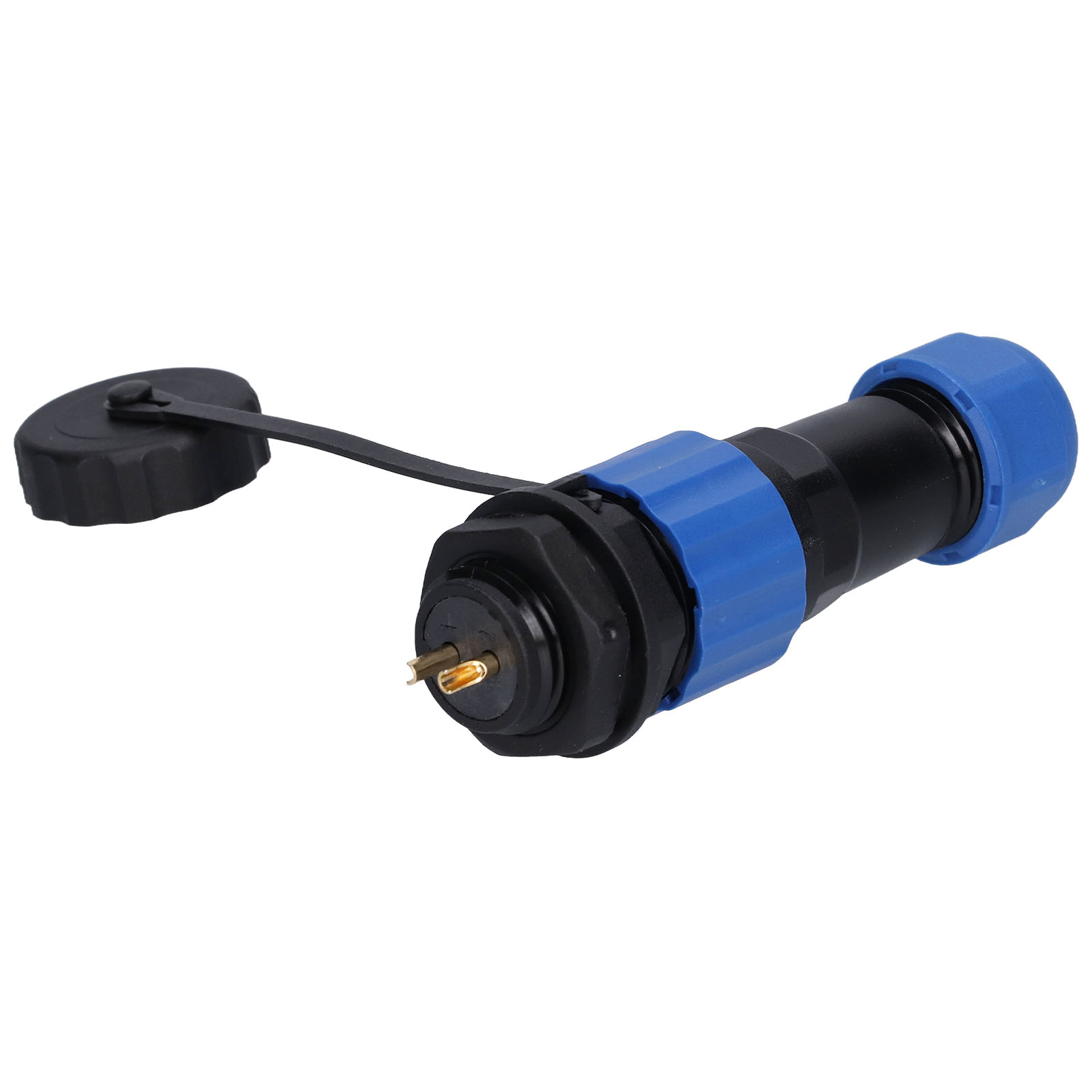2-poliger Flugzeugstecker, Stabiler Und Zuverlässiger Stecker, Korrosionsbeständig, Langlebig Für Programmierbare Steuerungsmaschinen, Optimale Sicherheit.