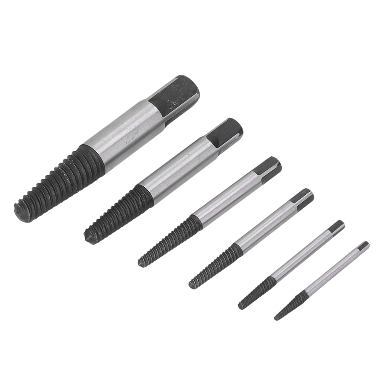 Set Mit 6 Abgebrochenen Schraubenausdrehern, Robust Und Leicht, Praktisch Und Tragbar, Präzise Lösewerkzeuge