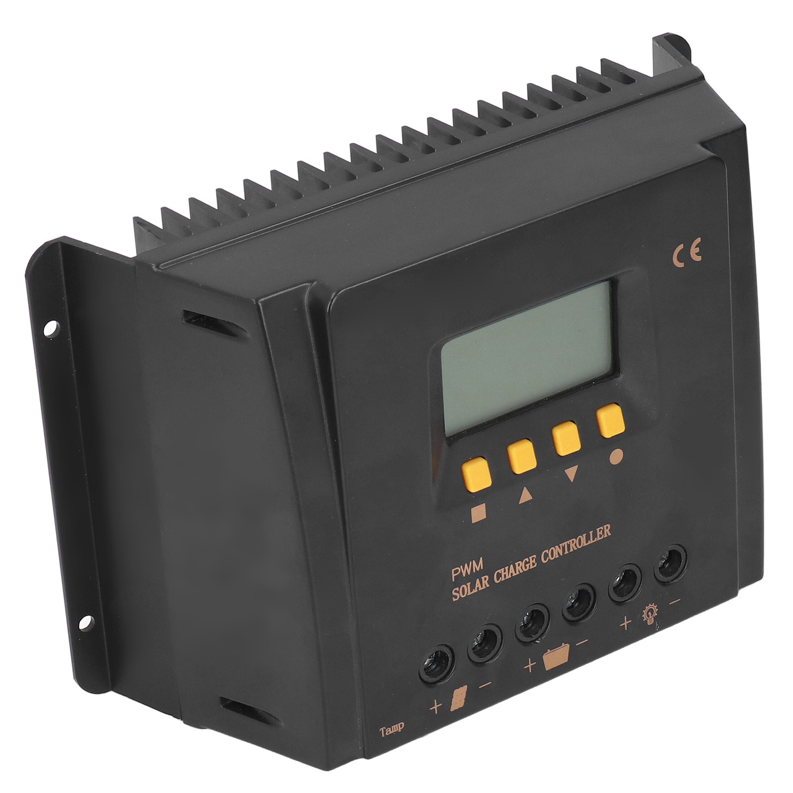 12v/24v/30a Solarladeregler, Pwm-regler Mit Lcd-anzeige, Photovoltaikmodul, Robustes Gehäuse, Integrierter Schutz