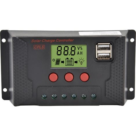 Automatischer Pwm-solarregler 20a 12v/24v Für Photovoltaikmodule