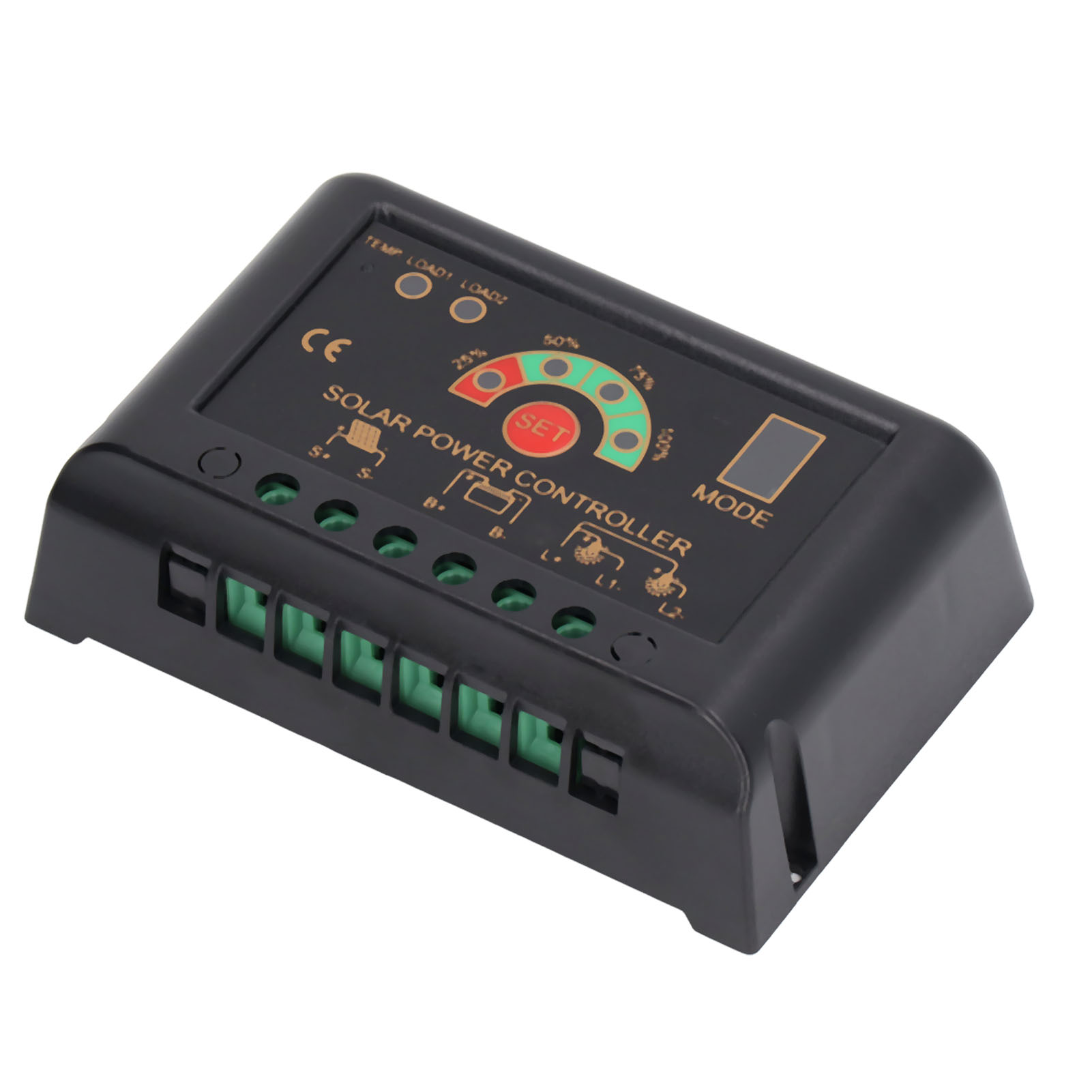 15a Solarladeregler, 12v/24v Photovoltaik-panel-controller Für Erneuerbare Energiesysteme, Batterieschutz, Regelungsset.