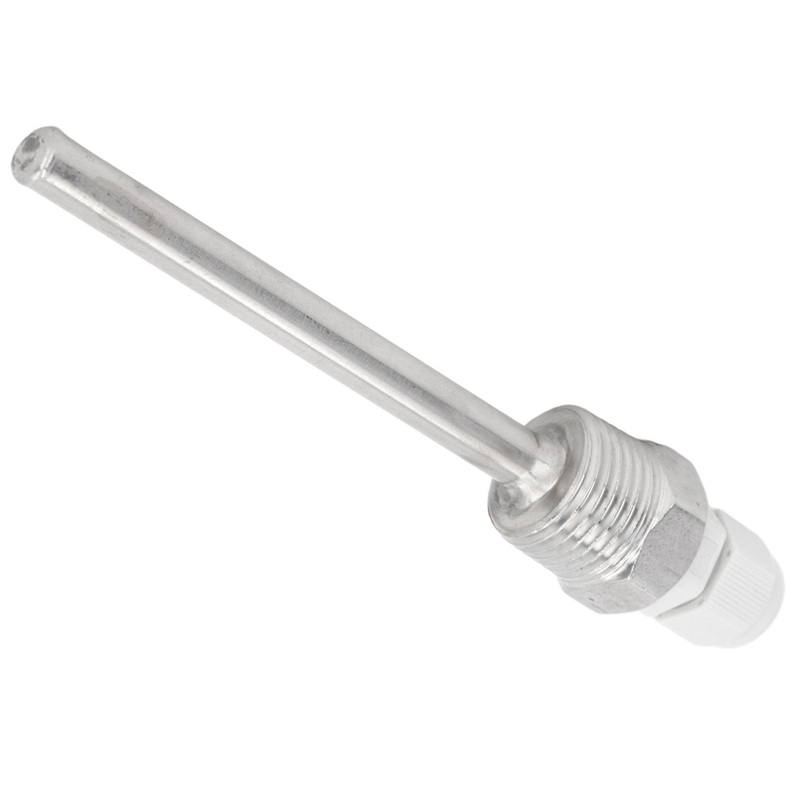 100 Mm Edelstahl-thermometergehäuse Mit Abs-kappe, Solartemperatursonde, Sensorschutz, Wasserdicht Und Langlebig.