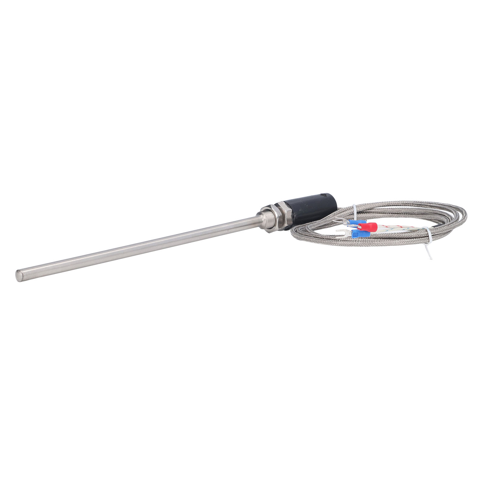 Pt100-thermoelementsonde, Geschirmter Drahttemperatursensor, Messumformer -200-450°c Wzpt-10