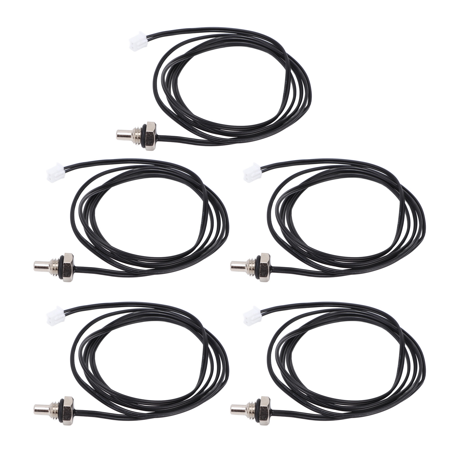 Ntc-temperaturfühler 10k, Sechskantkopf, M8-gewinde, 1 Meter Kabel, 10er-packung, Hochpräziser Thermistor Für Genaue Messung