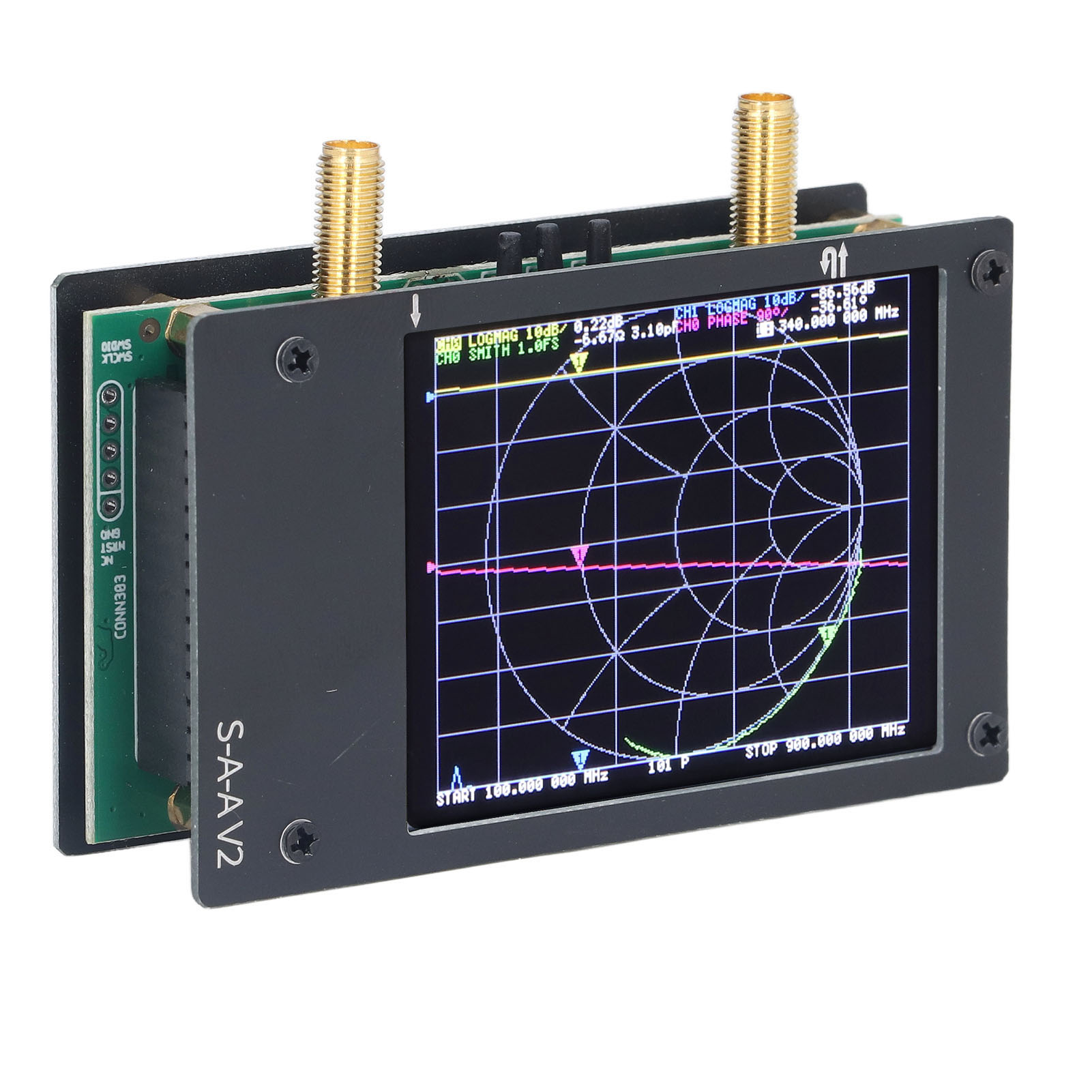 3g-vektornetzwerkanalysator 50 Khz–3 Ghz, Hf-, Vhf- Und Uhf-antennenmessgerät, Kurzwellentester, Tragbares Hf-diagnosegerät