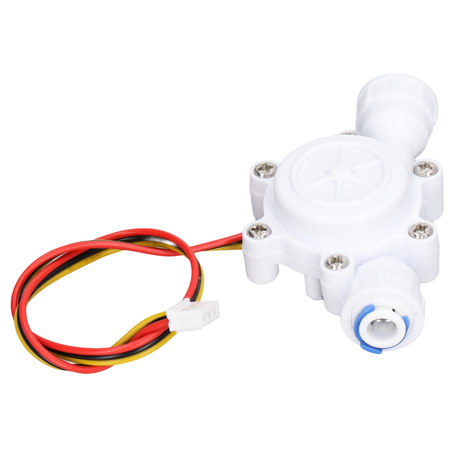 Hall-effekt-durchflussmesser Für Wasserspender, Durchflusssensor Mit Schlauchanschluss, 3-adriges Kabel, Dc 3,5–24 V