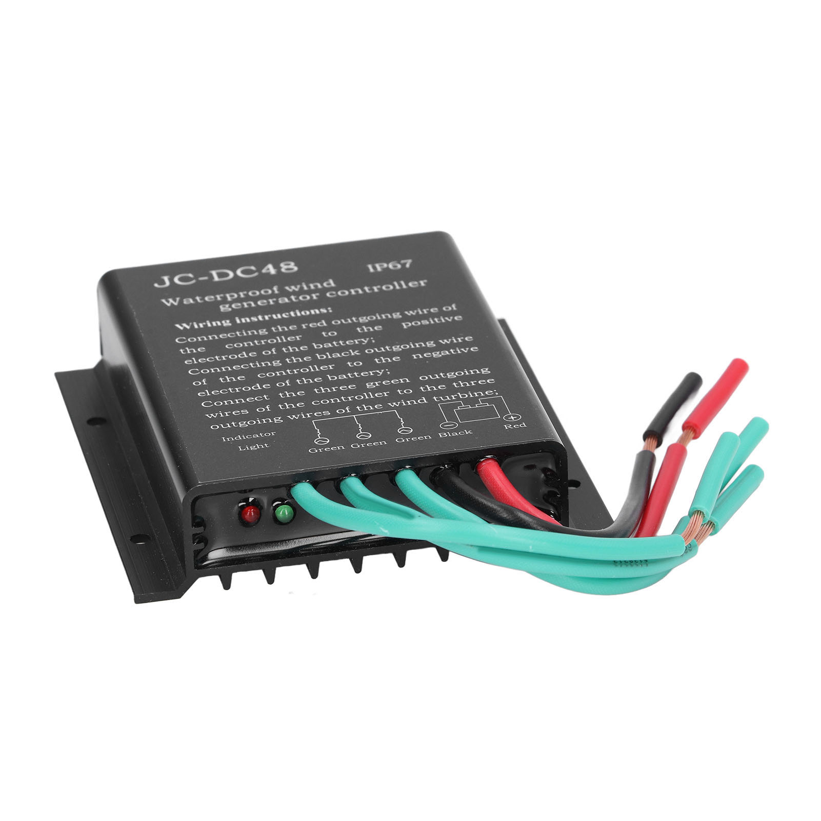 48v Wasserdichter Windturbinen-laderegler, Batterie-generator-regler, Regelungszubehör, Ip67-schutzart, Für Heimsysteme.