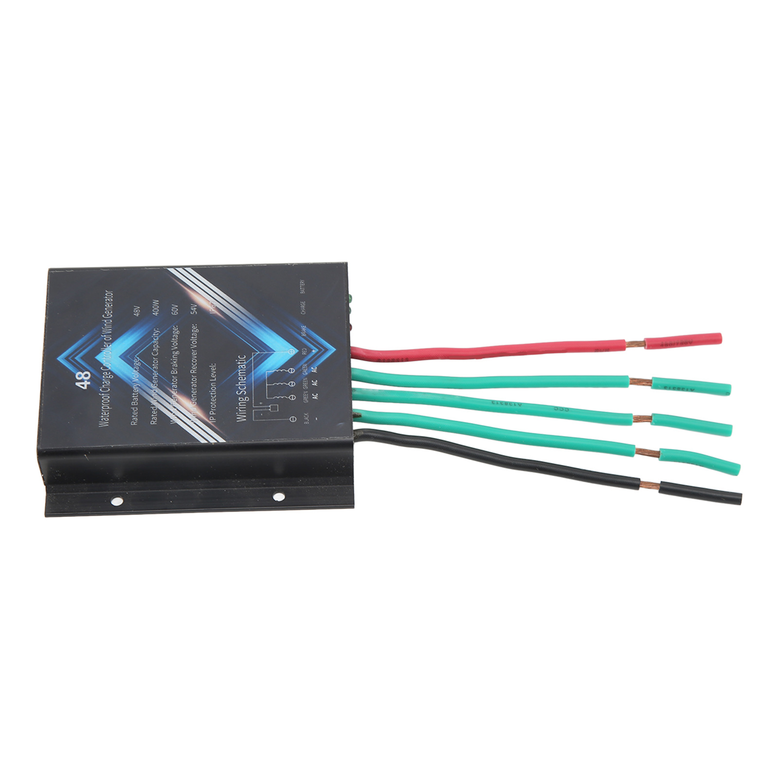 400-w-48-v-windkraftanlagen-laderegler, Wasserdichtes Aluminiumgehäuse, Vertikalachsen-generatorregler, Schutzart Ip67, Spannungsregler Für Heimwindkraftanlagen