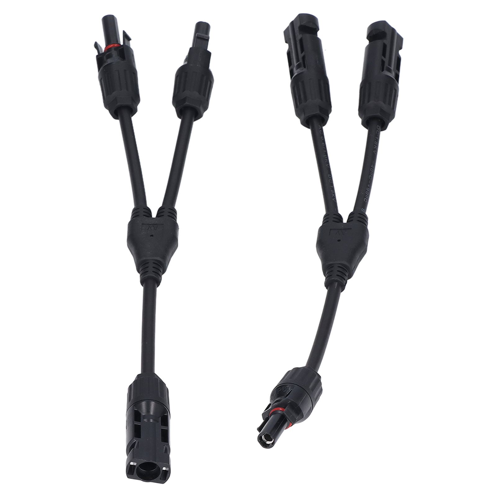 L-förmiger Ppo-stecker Aus Messing, 3-wege-solarpanel-stecker, 2-poliger Stecker Für 1 Batteriepanel, 1000 V