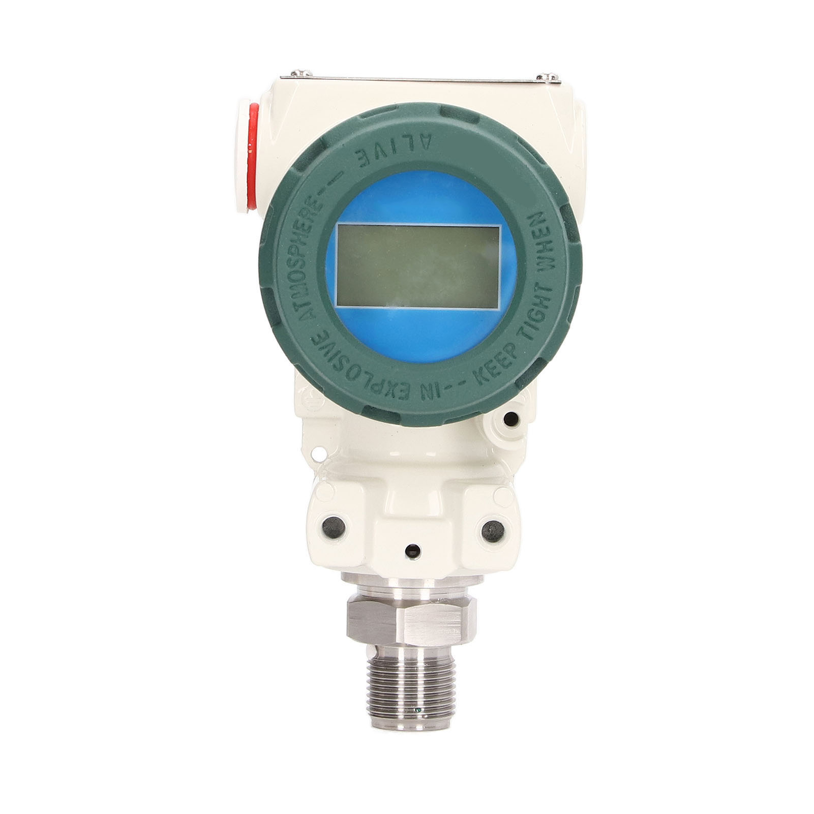 Digitaler Drucktransmitter 0-4 Mpa, Flüssigkeitsstandsensor Aus Edelstahl Und Aluminiumguss, Wasserdichte Industriesonde.