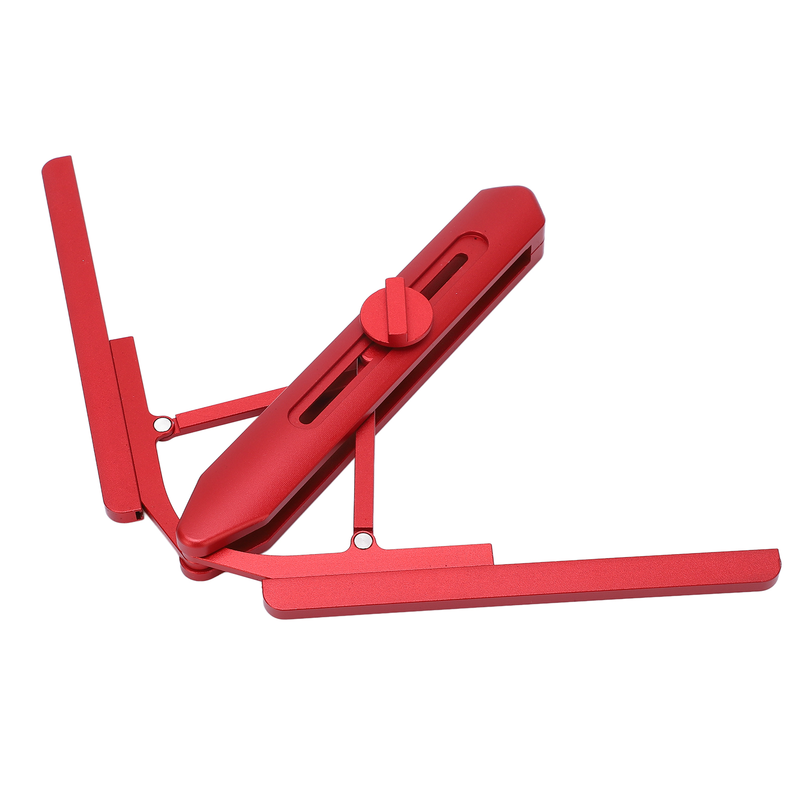 Rote Gehrungssäge, Klappbarer Winkelmesser, Korrosionsbeständiger 180°-winkelmesser, Wasserdicht, Präzisionsmesswerkzeug