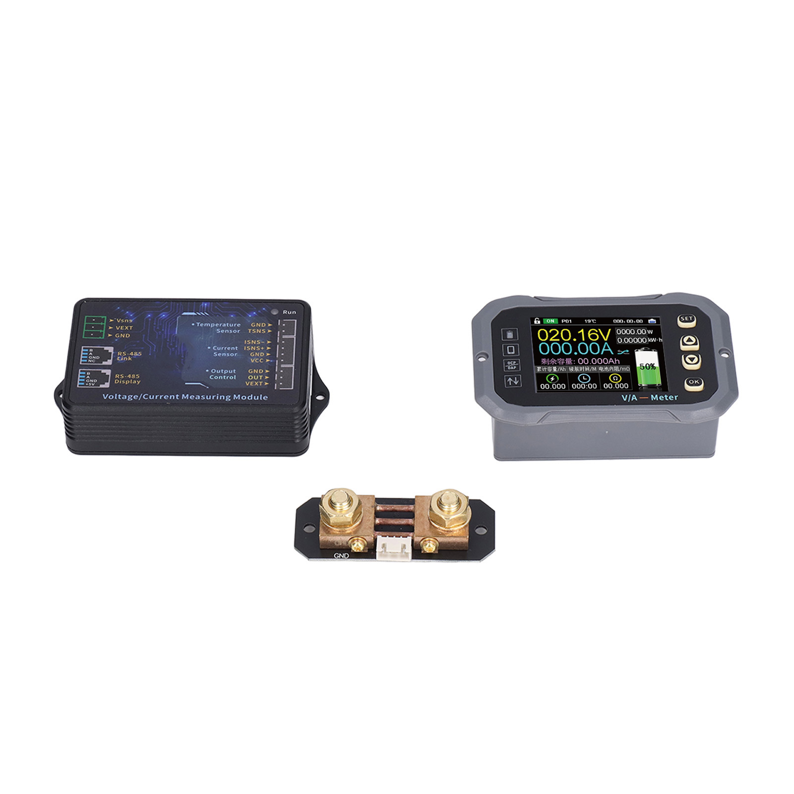 Kg110f Batterietester, Hochpräzises Spannungs-, Strom- Und Kapazitätsmessgerät, Automatisches Voltmeter Und Amperemeter Für Batterien