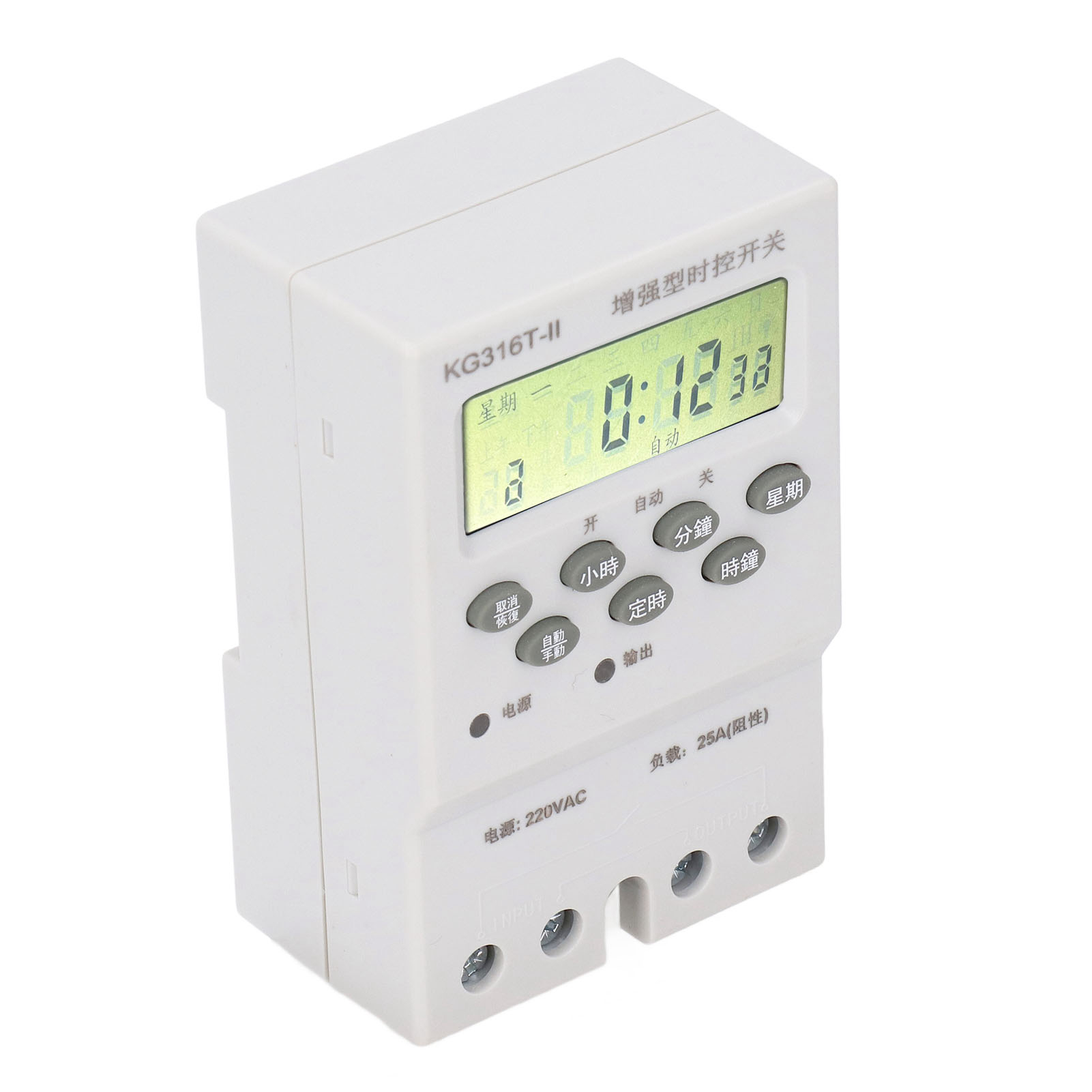 Programmierbarer Zeitschalter, Digitaler Timer Ac220v, Timer-steuerung Für Maschinen