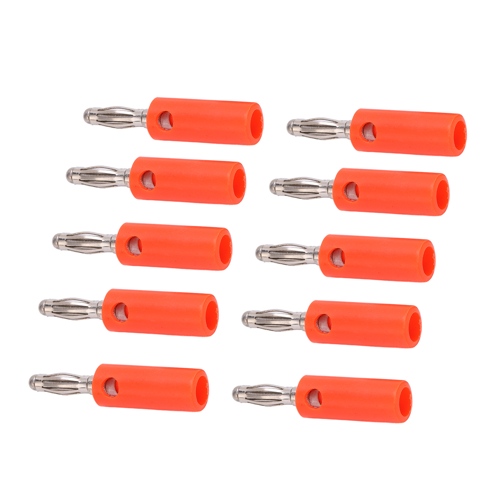 10 Vergoldete Bananenstecker 22.090 (4 Mm), Bananenstecker Im Laternenstil Für Elektronische Geräte, Packung Mit 10 Vergoldeten Bananensteckern