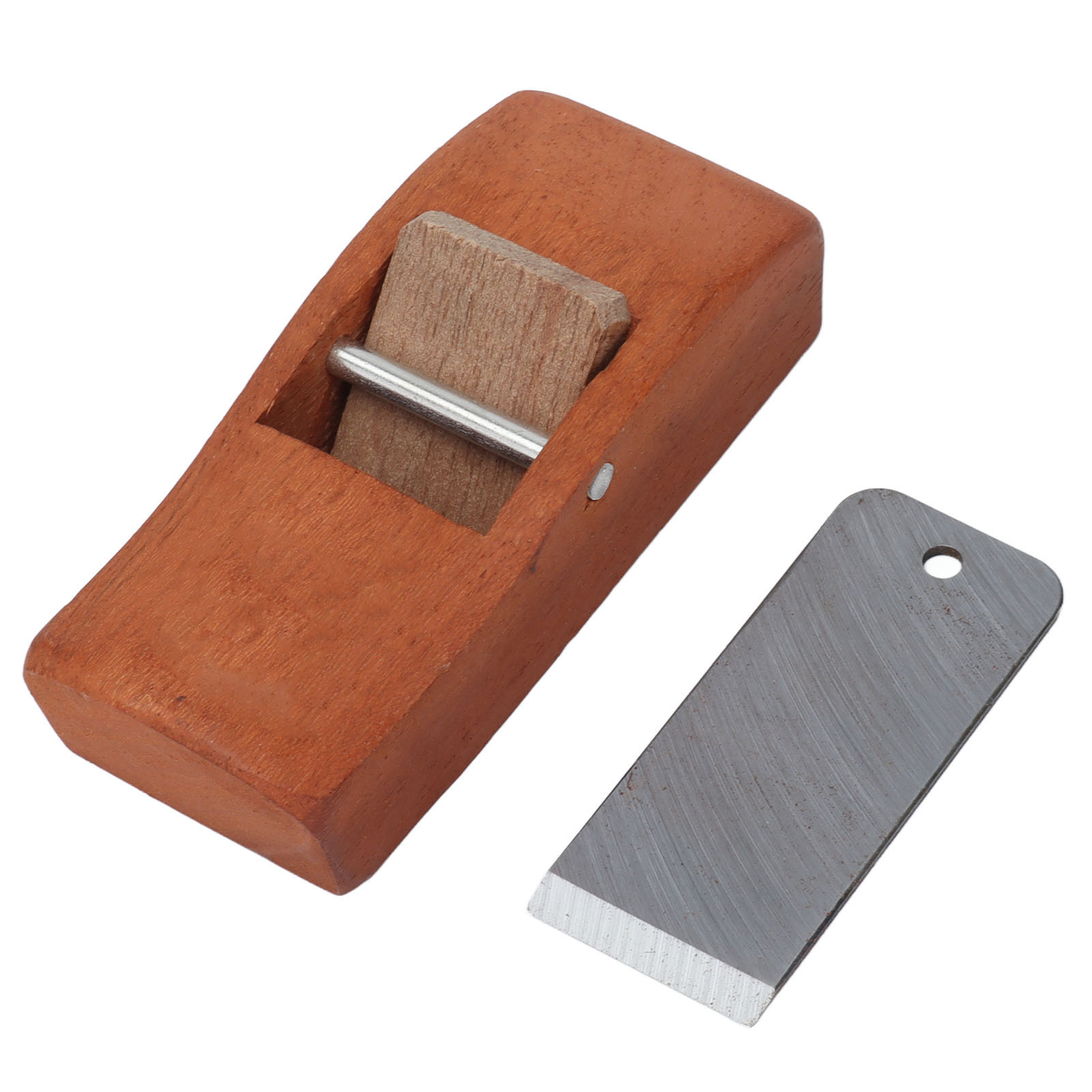 Miniatur-holzhobel Aus Rotem Sandelholz, Stahlklinge, Handhobel Zum Feinschliff, Entgraten, Präzisionswerkzeug Für Die Holzbearbeitung
