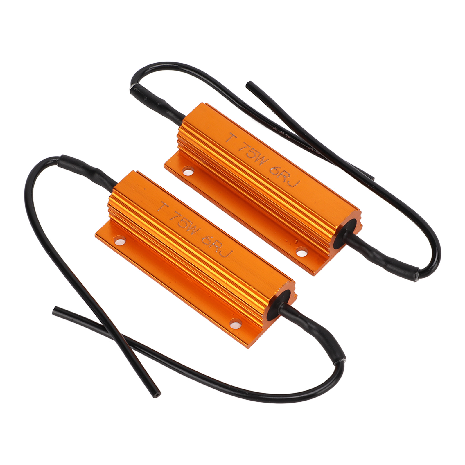 2 X 75w 6ω Lastwiderstände Für Led-leuchten, Dekodierung Und Ladeschutz, Tragbar