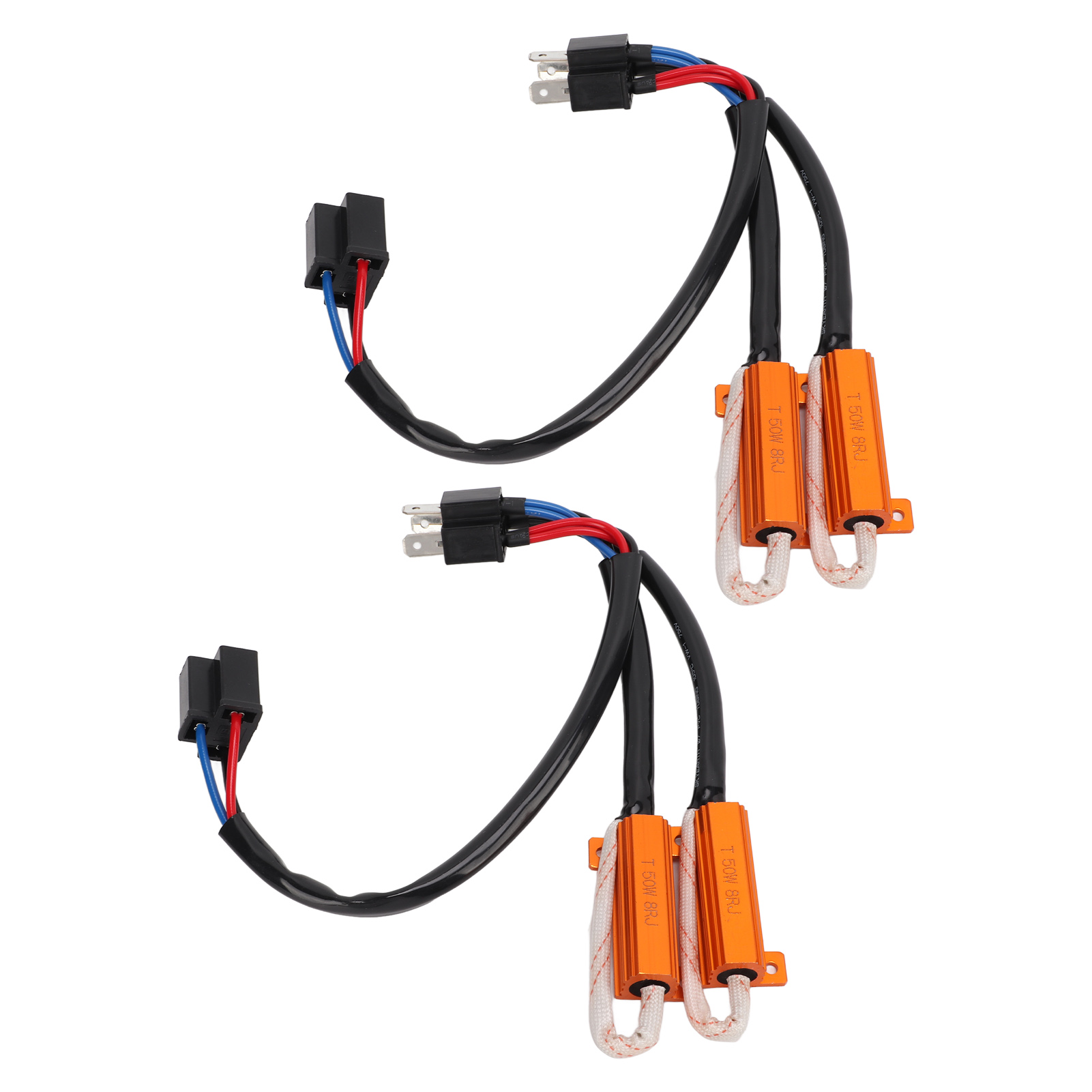 2 Stück H4 50w 8ω Fehlerfreie Led-widerstände Für Led-lampen, Dekodierung Und Fehlersuche, Dummy-last