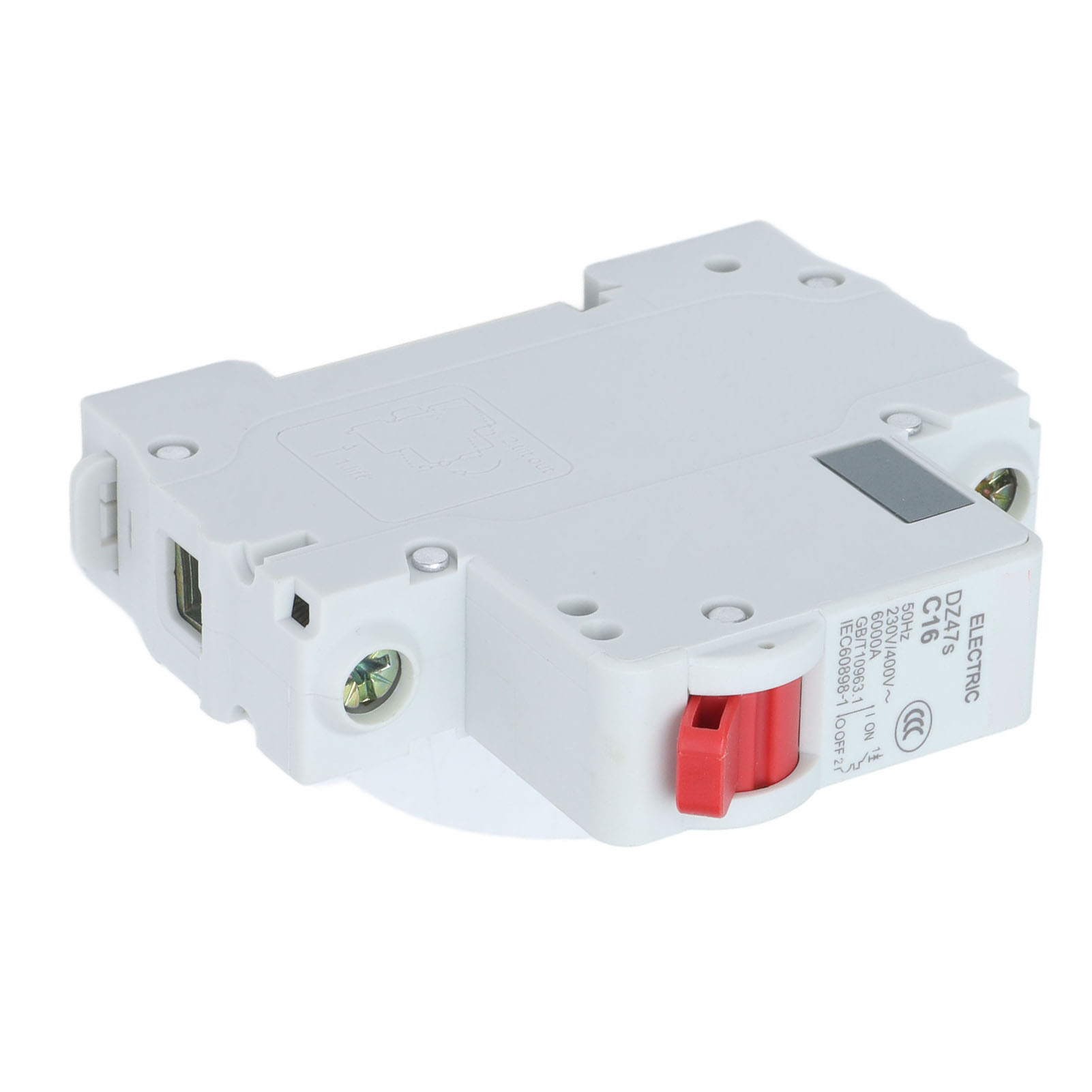 Modularer Leitungsschutzschalter 1p 16a 230v/400v, Din-schienenmontage, Niederspannung, Leitungsschutz, Miniatur-automatikschalter
