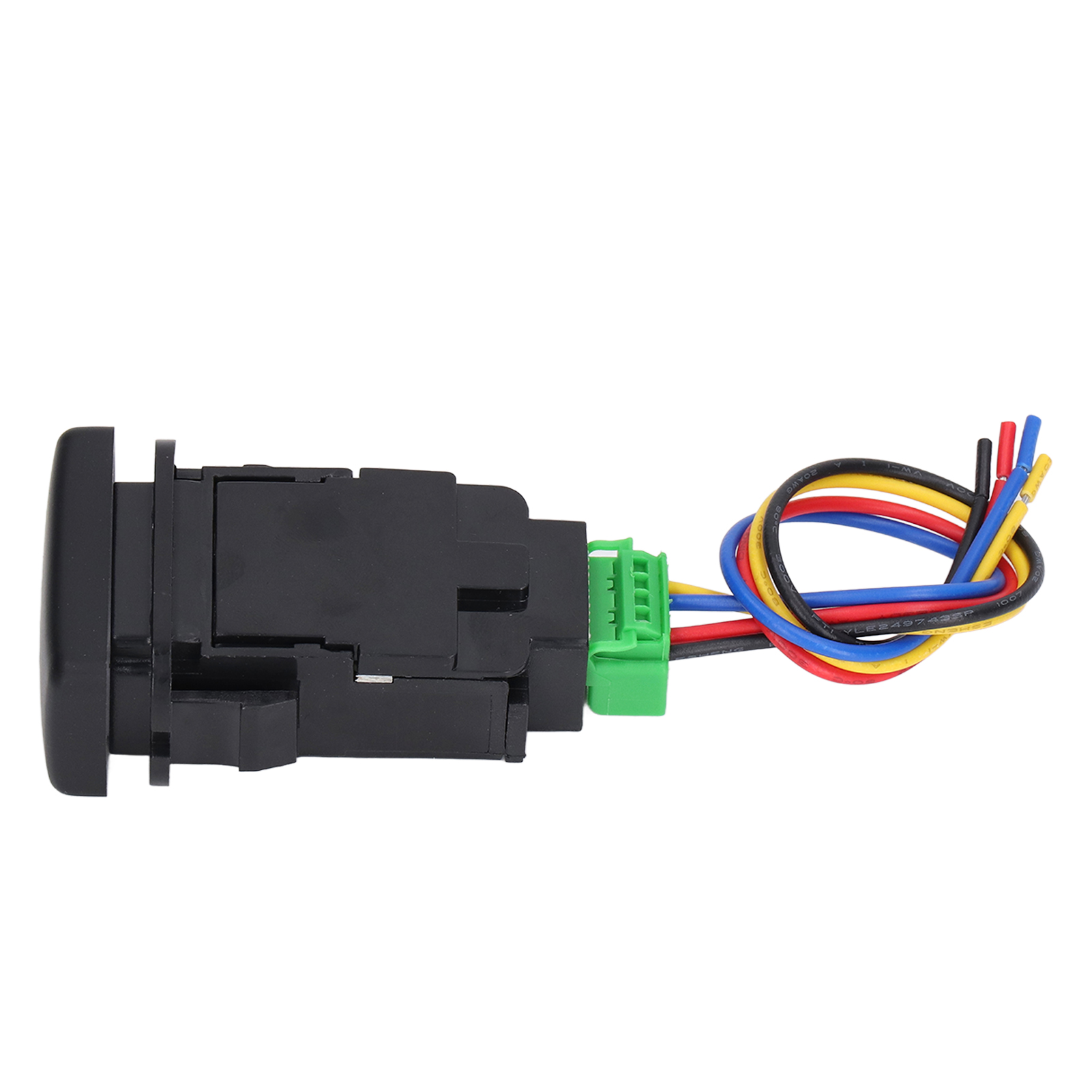 12v 3a Kfz-scheinwerferschalter, 20 Mω Kontaktwiderstand, Wasserdichtes Abs-gehäuse, 8000 Schaltzyklen, Mit Kabel, Für Pkw