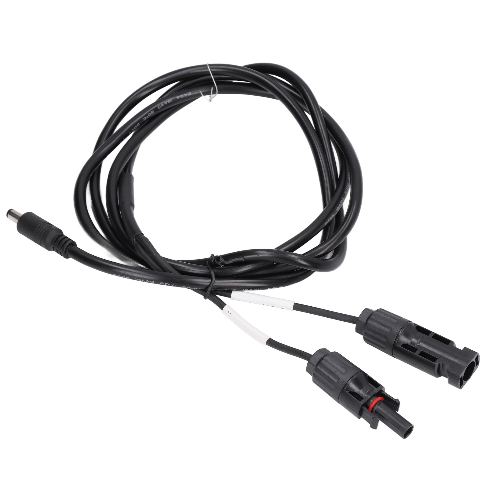 Wasserdichter Solarstecker 5,5 X 2,1 Mm, Photovoltaik-adapter, Batteriepanel-separator, Dc 1000 V 5 A, Schwarz, 2er-pack