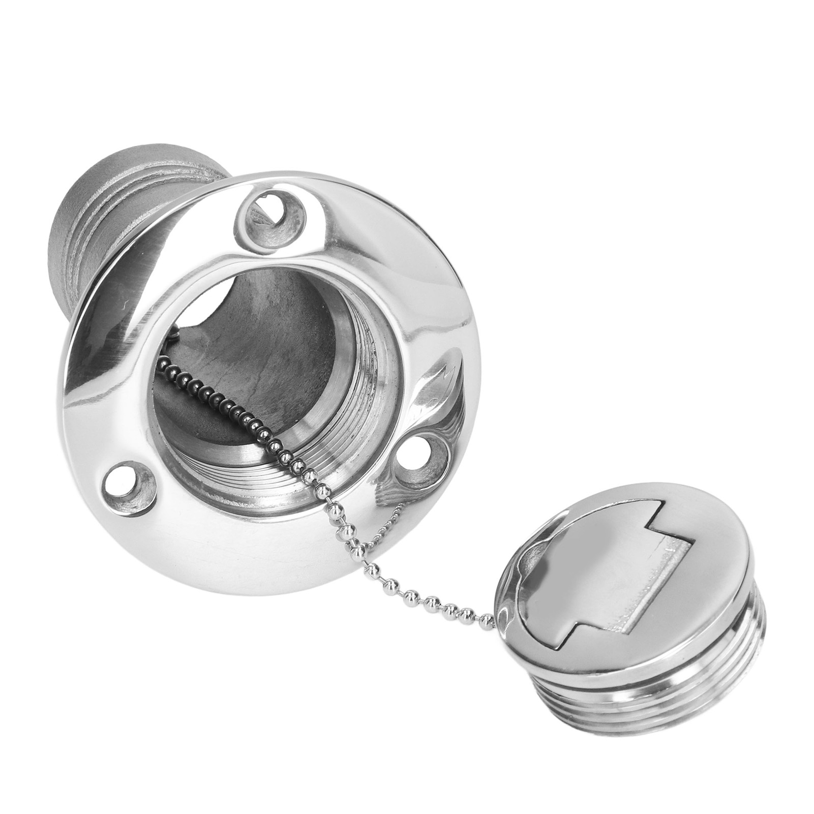 38 Mm Edelstahl 316 Kraftstoffeinfüllstutzen, Bootszubehör, Wassereinspritzdichtung, Schiffsausrüstung.