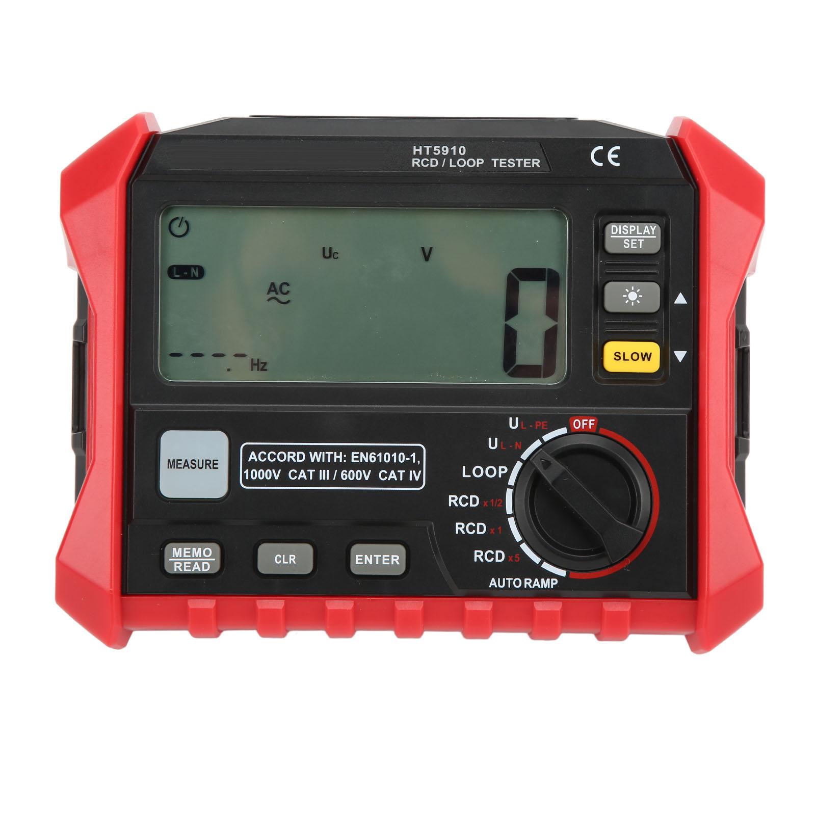 Digitales Isolationswiderstandsmessgerät, Rcd- Und Schleifenmessgerät, Automatisches Multifunktionsmultimeter, Professionelles Elektrisches Messgerät