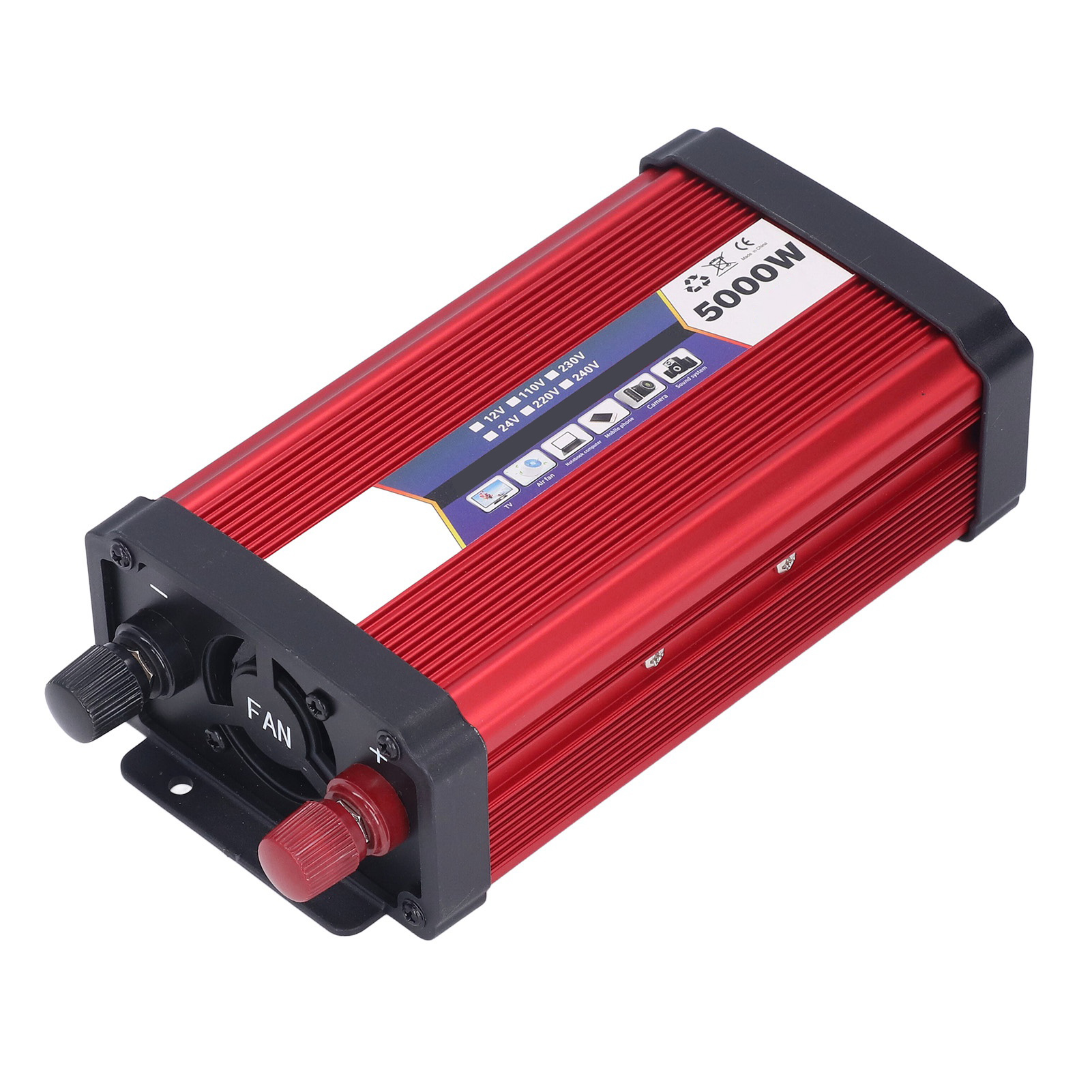 2000-w-kfz-wechselrichter (12 V Auf 220 V), Modifizierter Sinus-wechselrichter, Adapter Mit Usb-ladegerät, Kfz-stecker