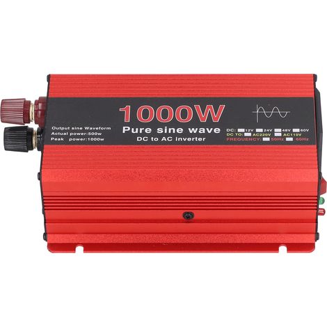 1000-w-sinus-wechselrichter 12 V/220 V Für Wohnmobile, Solar- Und Windkraftanlagen Mit Integrierter Sicherheit