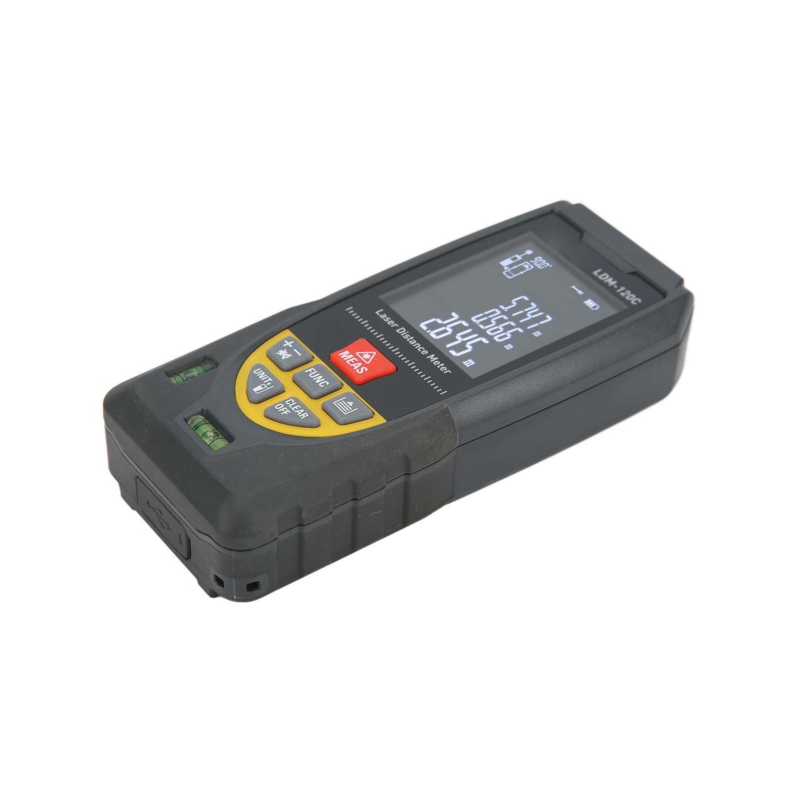 Ldm-120c Hochpräziser, Blendfreier Laser-entfernungsmesser, Elektronisches Infrarot-lineal, Tragbare Distanzmessung