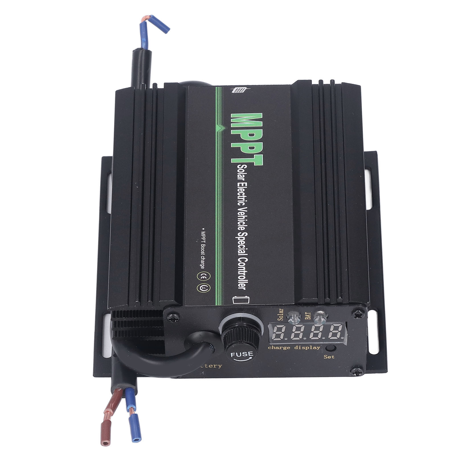 Jnevs Mppt Solarladeregler Für Elektrofahrzeuge, Einstellbare Spannung Mit Led-statusanzeige, Intelligenter Batterieregler