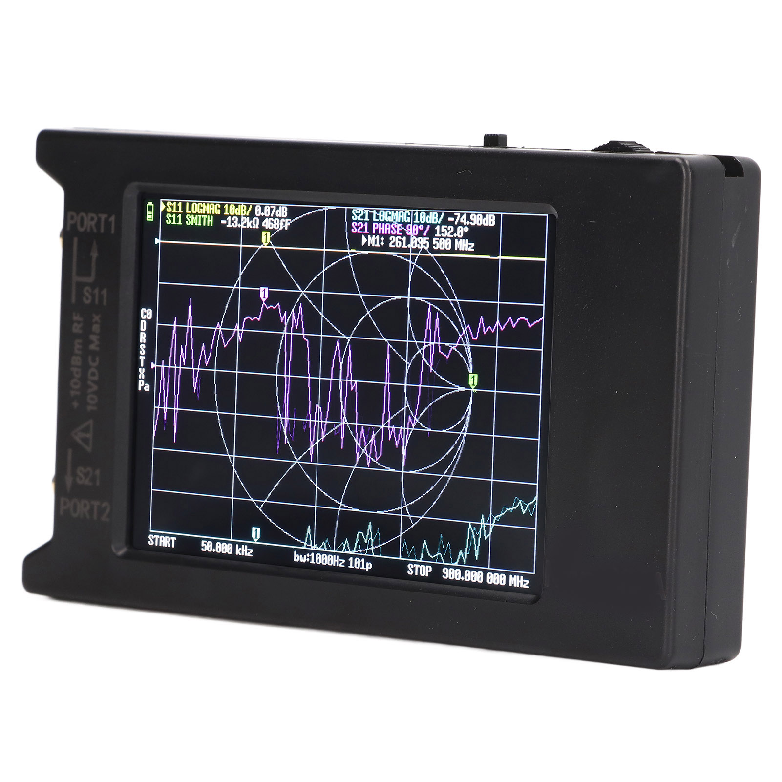Vektornetzwerkanalysator (50 Khz–1,5 Ghz), 4-in-1-hf-/vhf-/uhf-antennentester, Präzisionsmessgerät
