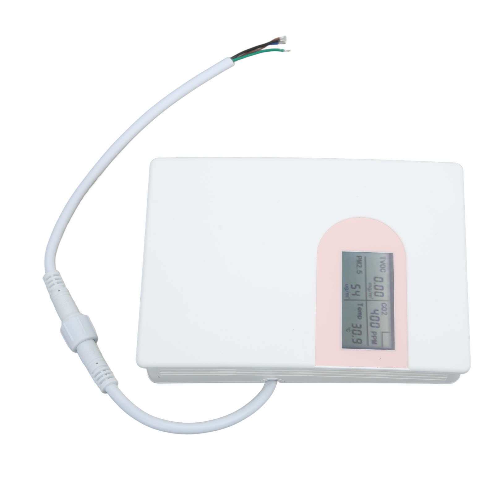 Crk-s6 Luftqualitätssensor, Tvoc Co2 Multifunktionsmonitor, Temperatur- Und Feuchtigkeitsdetektor, Präzises Messgerät Für Zuhause Und Büro.
