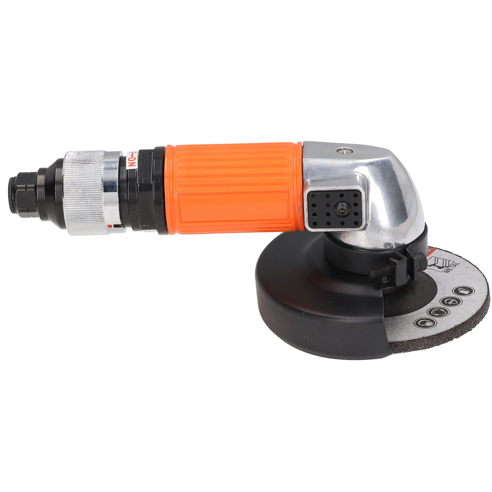 4-zoll-druckluft-winkelschleifer, Leicht, Mit Knopfdruck, Ergonomischer Griff Für Holz, Metall, Stein Und Rohre.