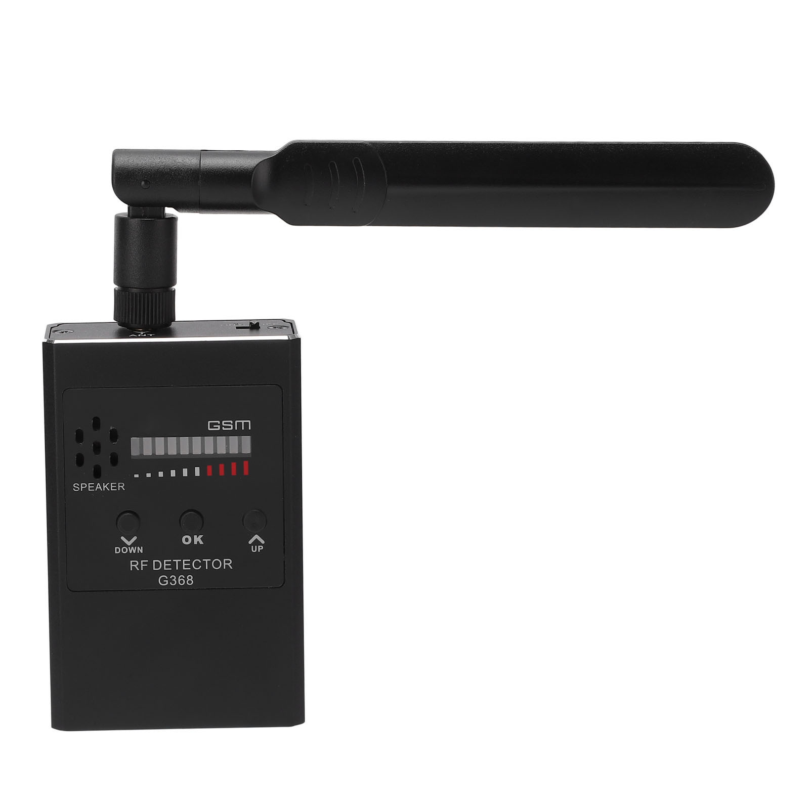 300–2700 Mhz Kameradetektor, Hf-scanner Mit Led-anzeige, Ton- Und Vibrationsalarm, Funksignal, Schwarz