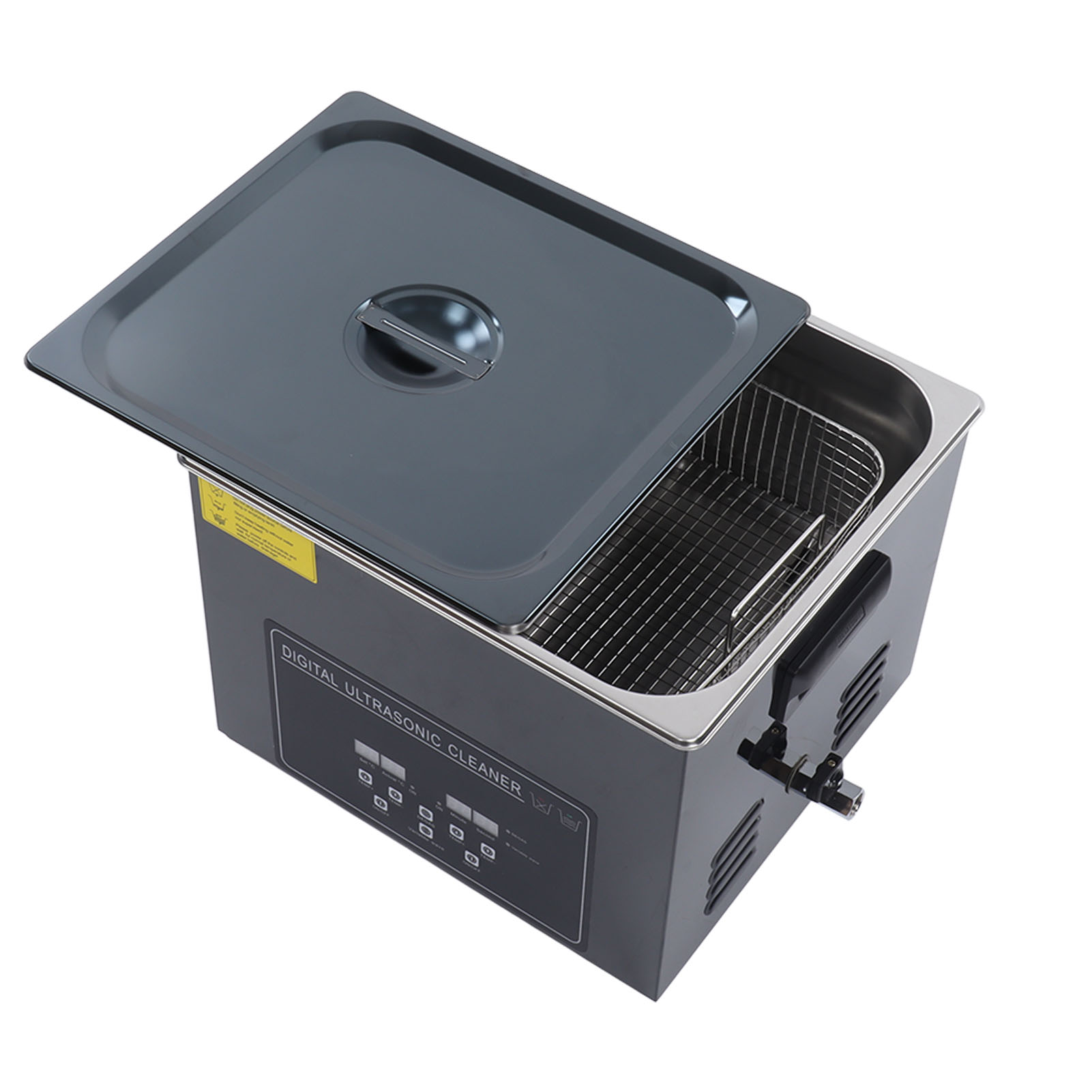 Ultraschallreiniger (15 L) Mit Timer, Reinigungsgerät Für Elektronikplatinen Und Metallteile, Ym-615aeu, 220-v-stecker