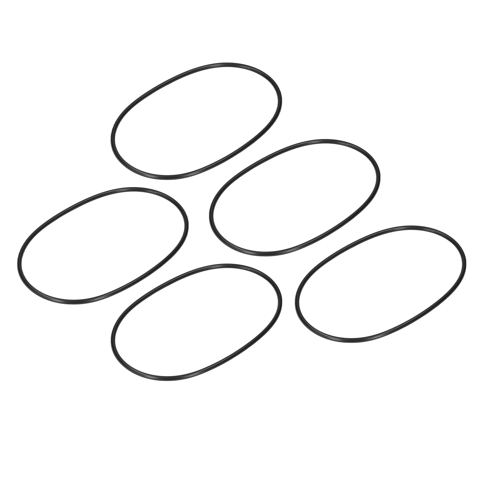 5-teiliger Runder Gummiantriebsriemen, Industrielle Mechanische Getriebeteile, 5 Mm Durchmesser, Industrieriemen 5405-0005-0613