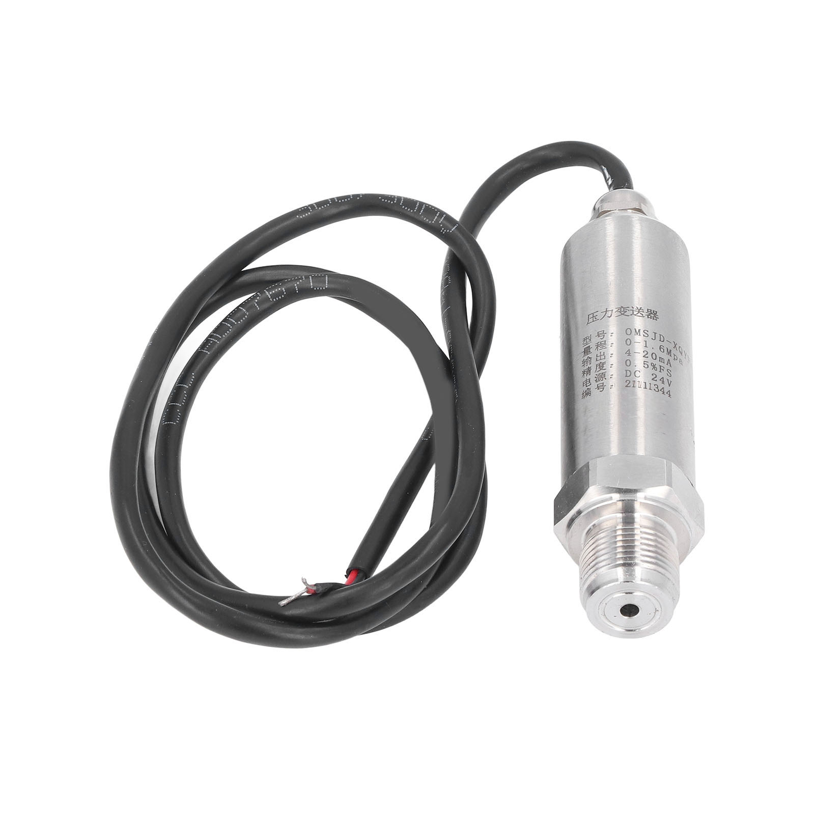Drucksensor Mit Edelstahlmembran 0–1,6 Mpa, Hochpräziser, Wasserdichter Messumformer, Drucksonde Aus Edelstahl Für Industrielle Anwendungen