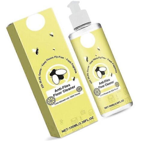 100 Ml Bodenpflegeflüssigkeit, Fliegenbekämpfung, Makellose Sauberkeit, Insektenbeseitigung, Effektiver Bodenreiniger, Schädlingsbekämpfung, Fleckenfreie Oberfläche.