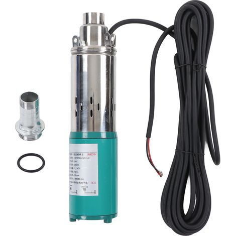 24v Dc 260w Tauchsolarpumpe Mit 40m Förderhöhe Und Gebürstetem Kupfermotor Für Den Garteneinsatz