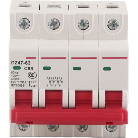 Dc 4p 63a Dz47-63 Photovoltaik-leistungsschalter/trennschalter Mit Solarschutz