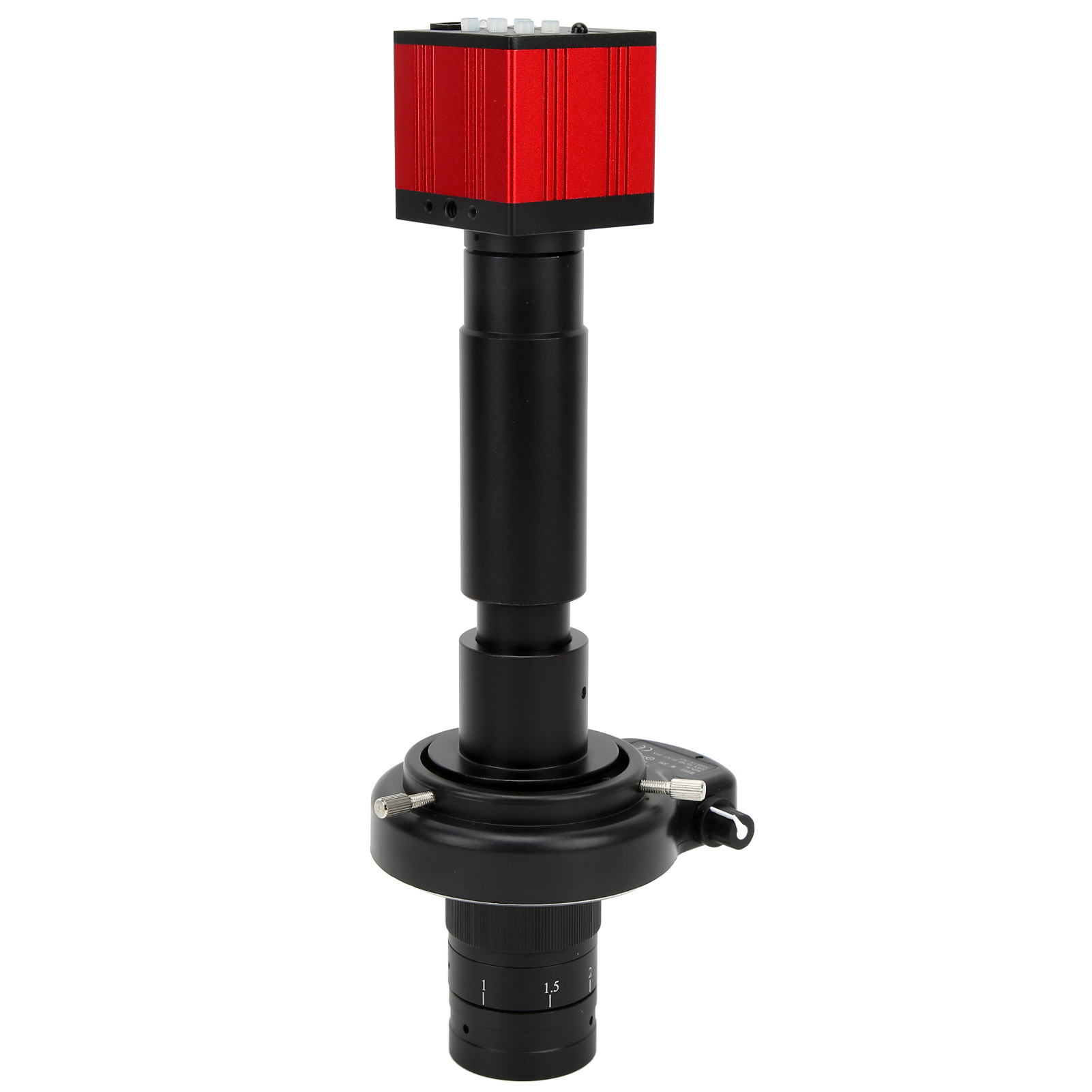 Industrielle Fhd-mikroskopkamera Mit 60 Bildern Pro Sekunde, Hdmi-schnittstelle, Usb, Netzteil Für 100-240 V Wechselstrom Mit Eu-stecker, Hochauflösender Sensor Für Präzise Inspektion.