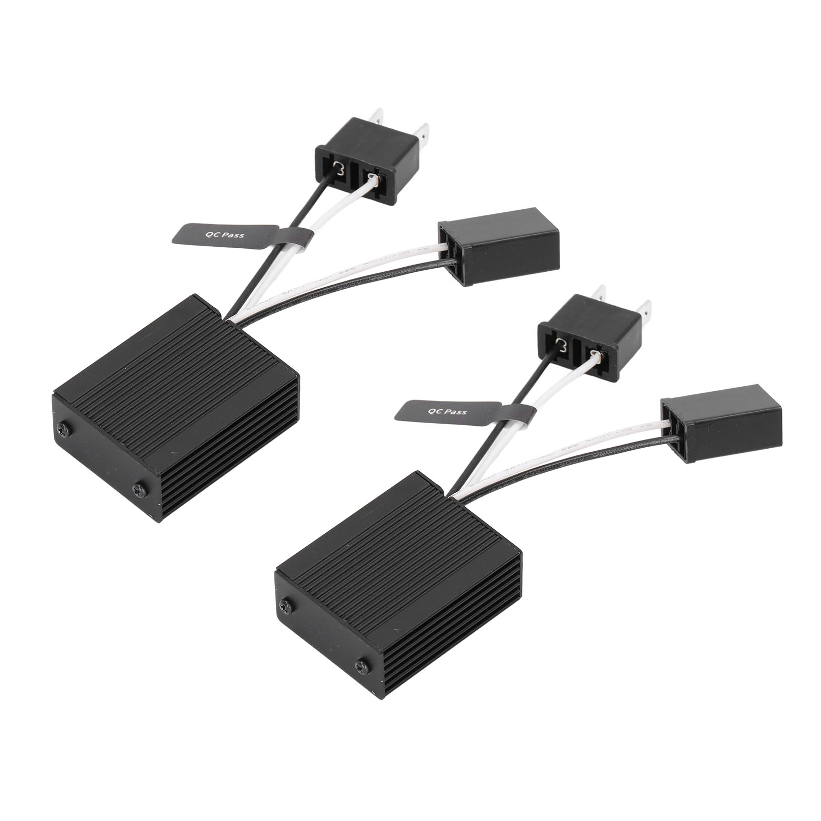 Set Mit 2 Canbus-fehlerfreien Led-decodern Für H7 C14 Scheinwerferlampen – Kfz-beleuchtungszubehör-set