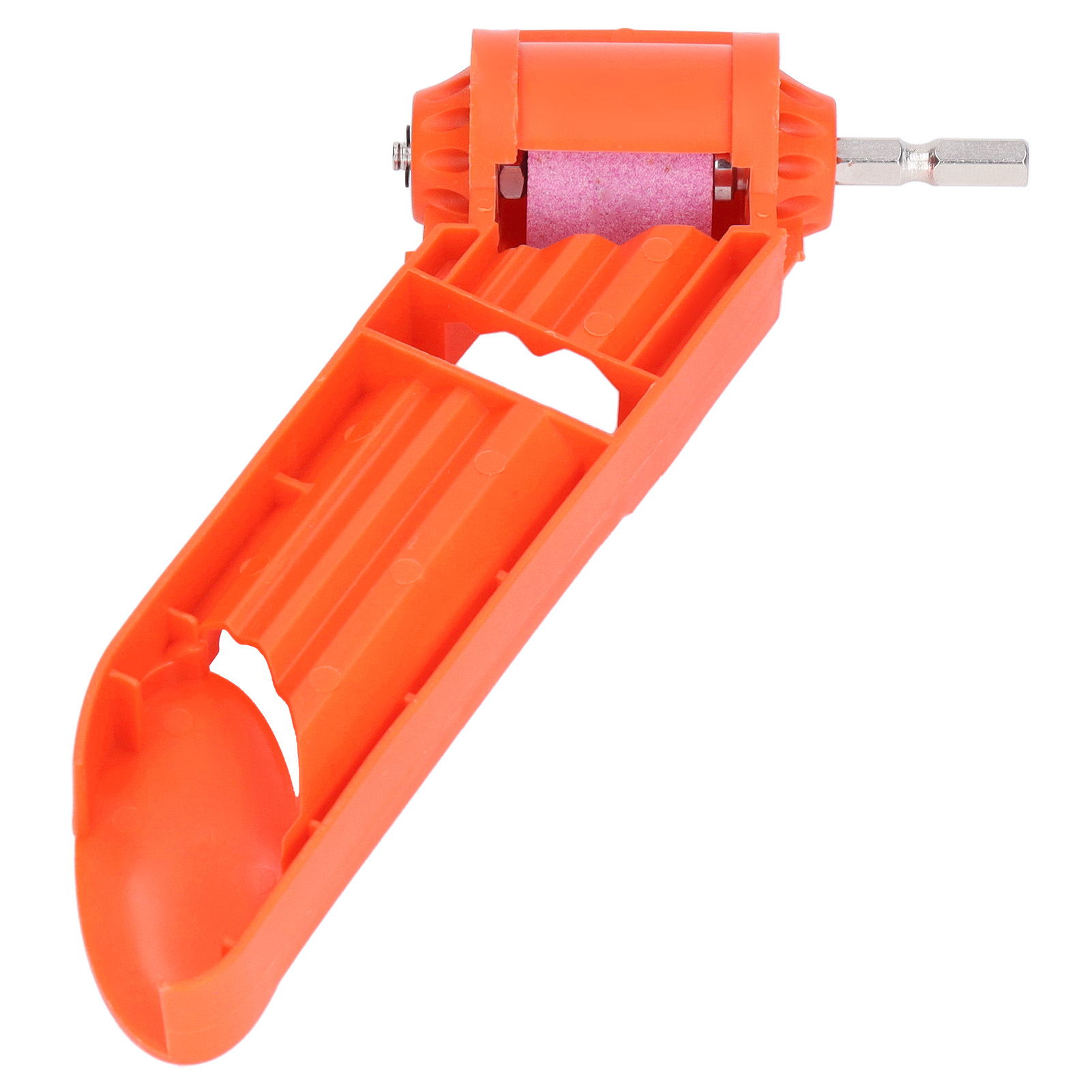 Korund-bohrerschärfer, Tragbare Orange Schleifscheibe Zum Schärfen Von Rotationswerkzeugen, Schleifzubehör Für Elektrische Bohrmaschinen Und Schleifmaschinen.